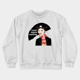 Mary Poppins Julie Andrews fan art Crewneck Sweatshirt